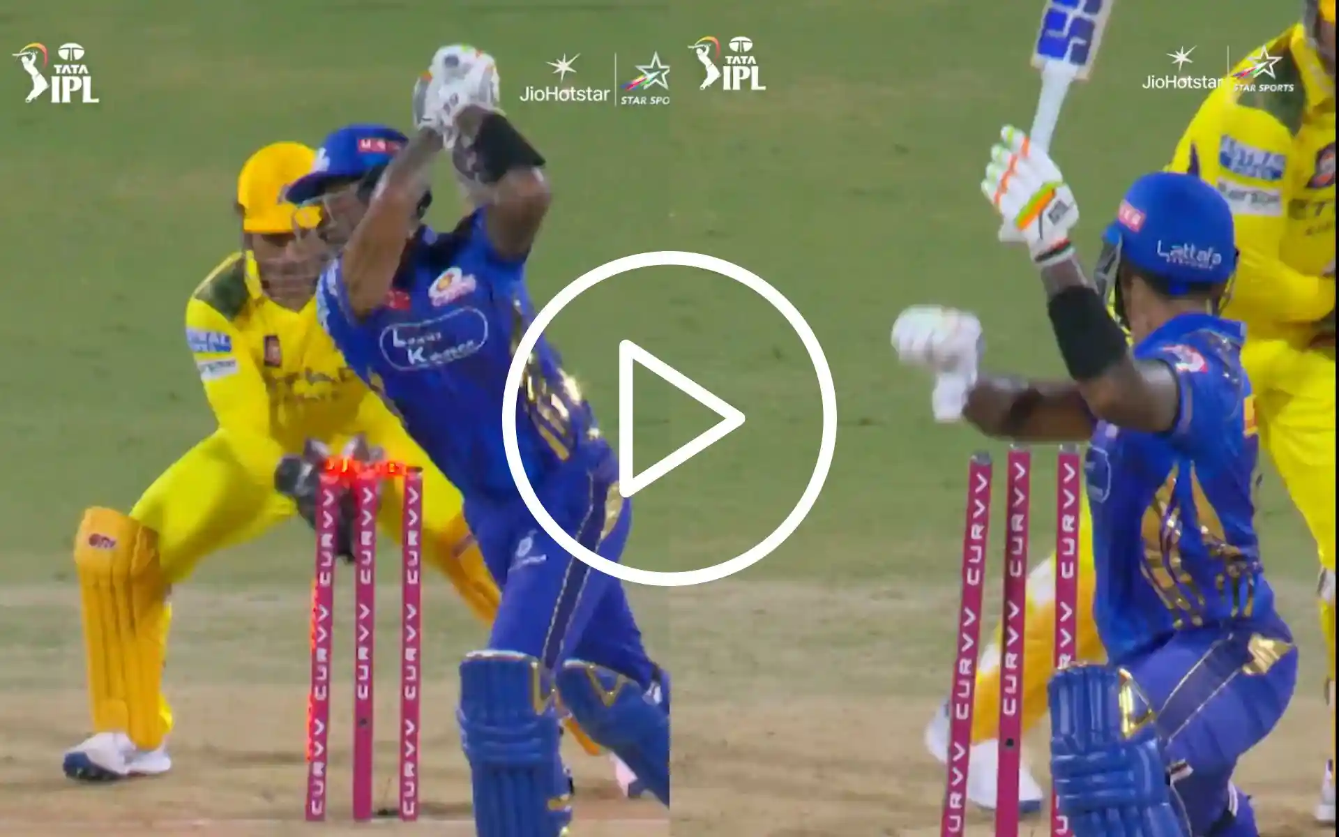 [Watch] MS Dhoni Flexes Lightning-Quick Stumping As SKY Falls Into Noor Ahmad's Trap